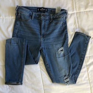 Hollister high rise skinny jeans